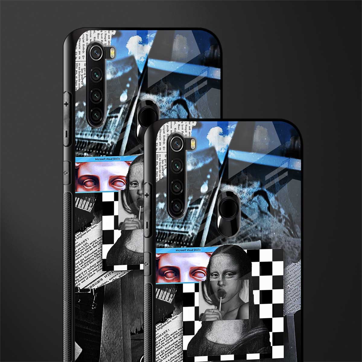 aesthetic mona lisa art for redmi note 8 image-2