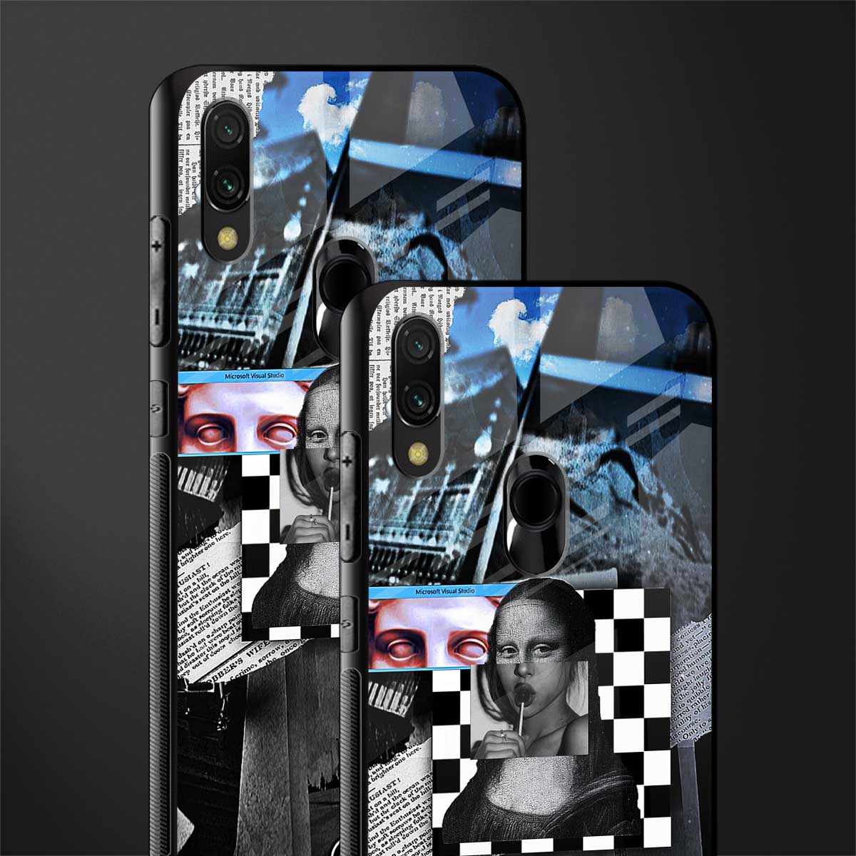 aesthetic mona lisa art for redmi y3 image-2