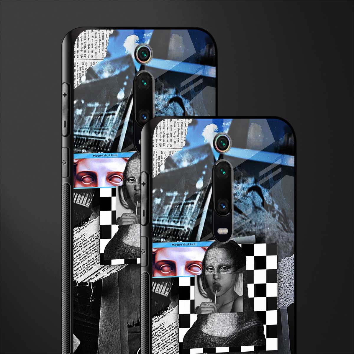 aesthetic mona lisa art for redmi k20 pro image-2