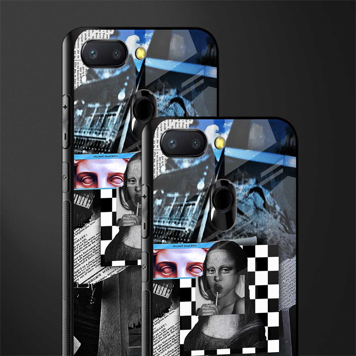 aesthetic mona lisa art for redmi 6 image-2