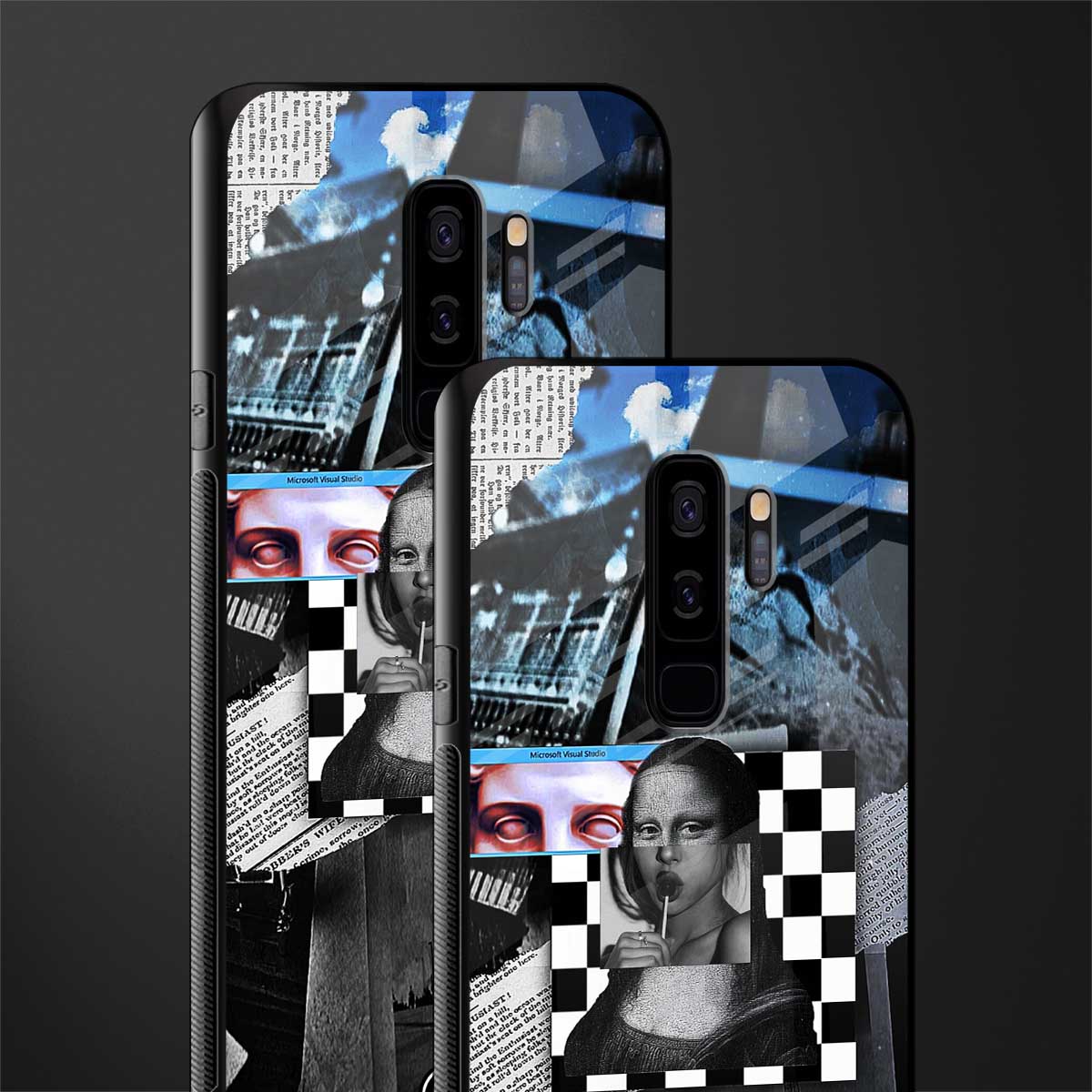 aesthetic mona lisa art for samsung galaxy s9 plus image-2