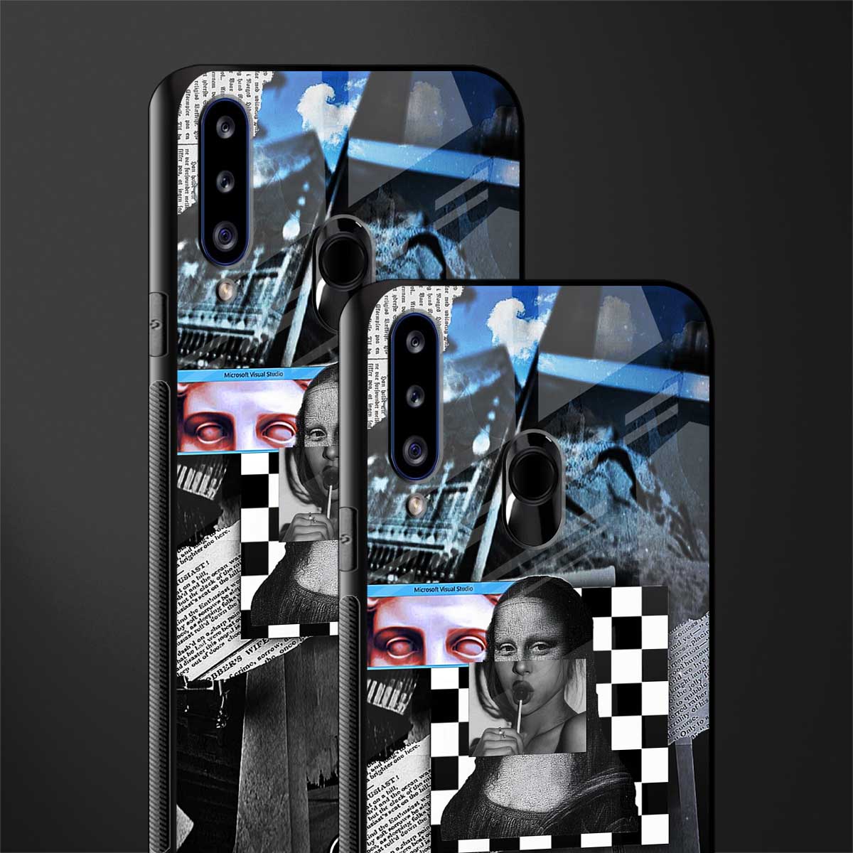 aesthetic mona lisa art for samsung galaxy a20s image-2