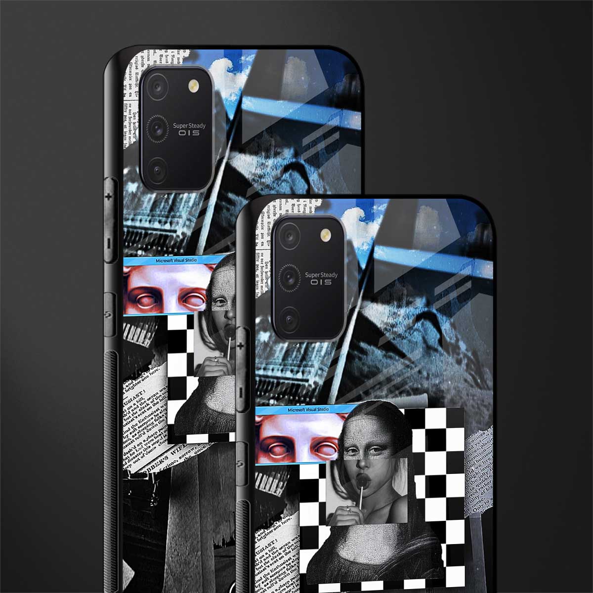 aesthetic mona lisa art for samsung galaxy s10 lite image-2