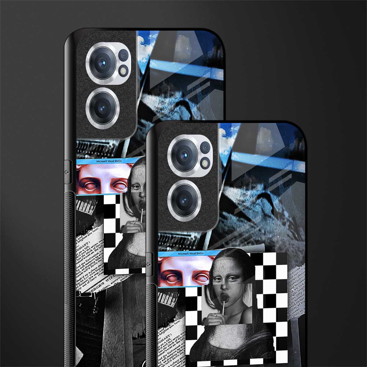 aesthetic mona lisa art for oneplus nord ce 2 5g image-2