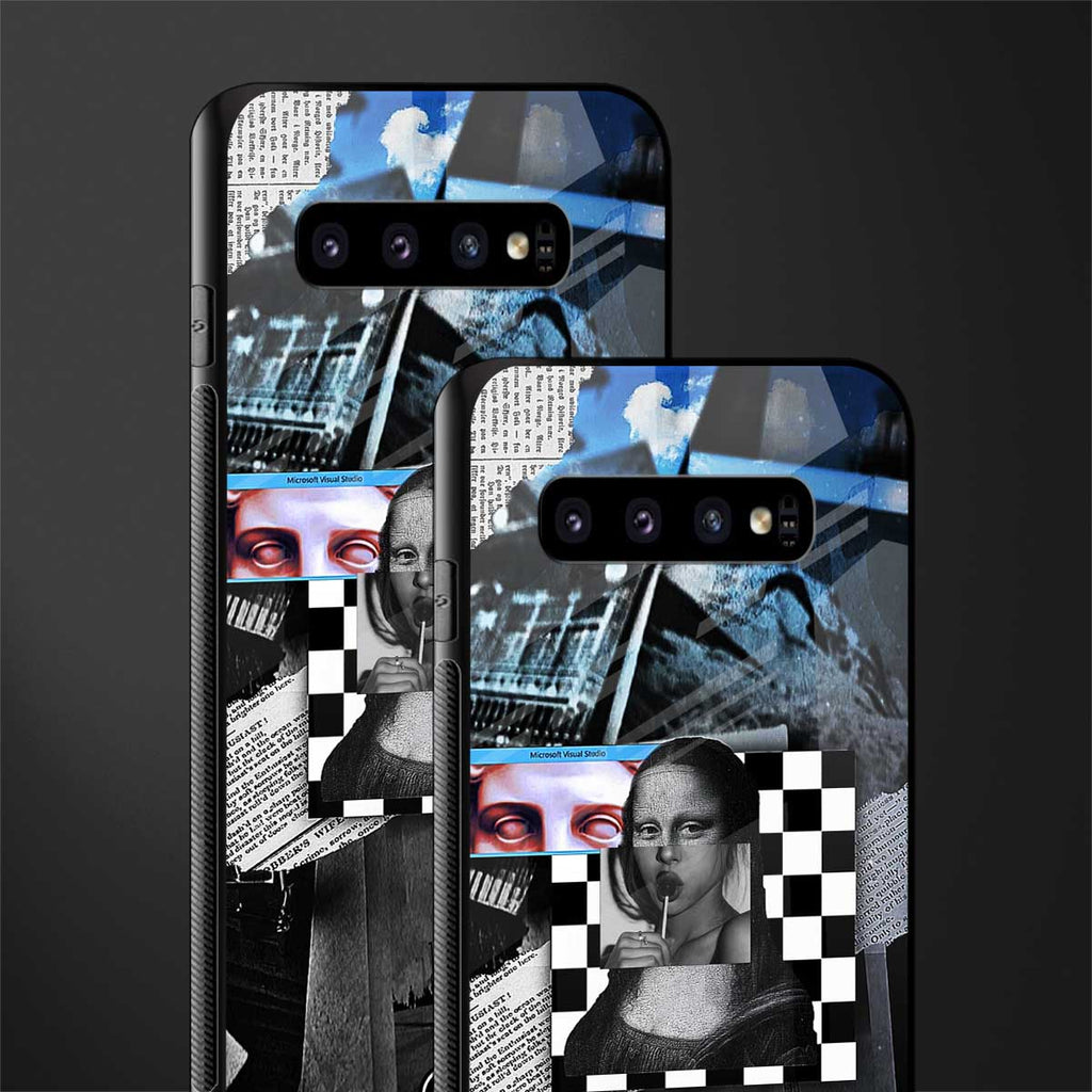 aesthetic mona lisa art for samsung galaxy s10 plus image-2