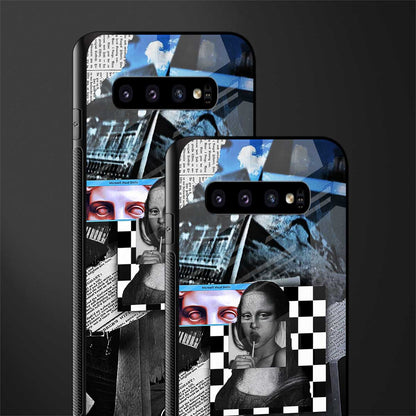 aesthetic mona lisa art for samsung galaxy s10 plus image-2