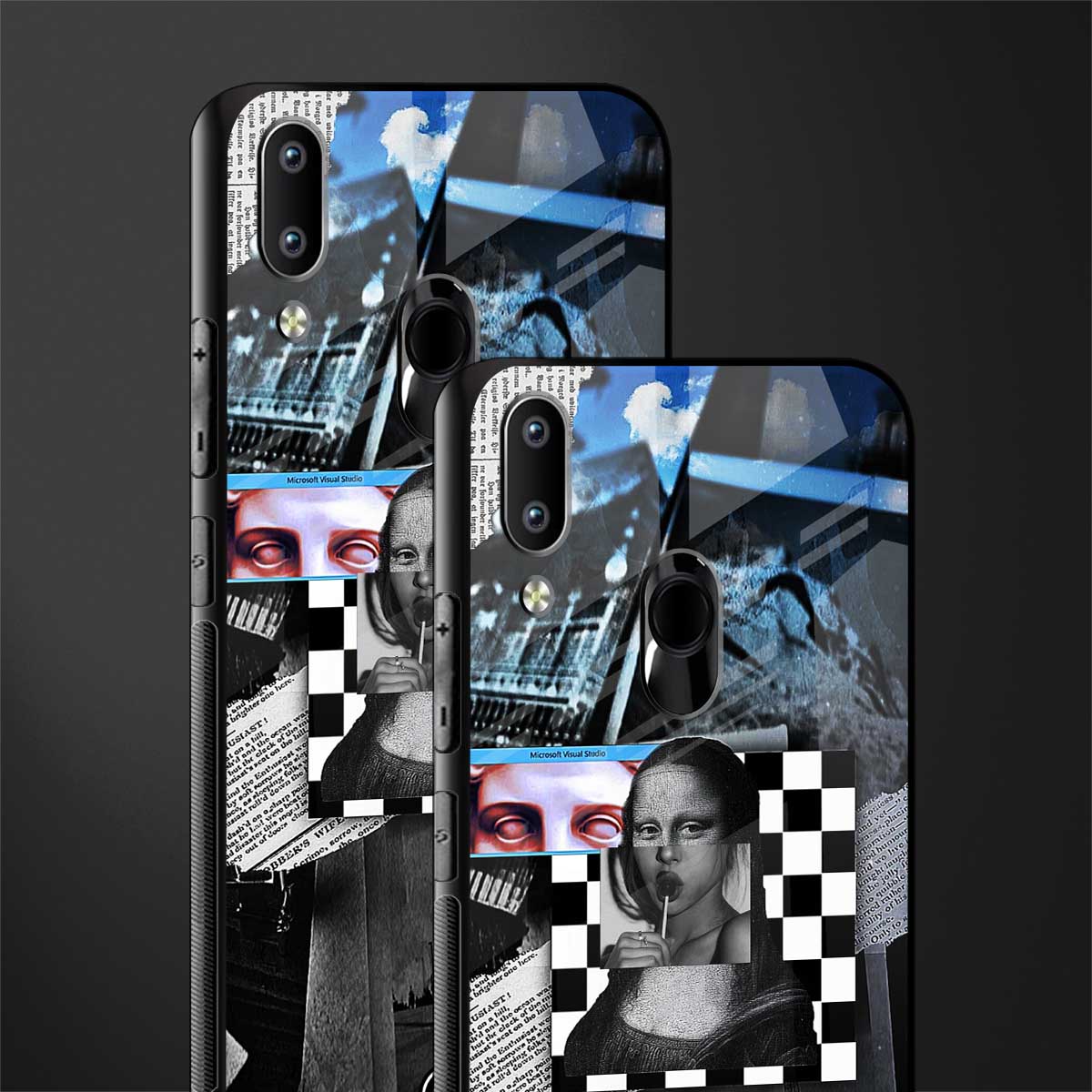 aesthetic mona lisa art for vivo y91 image-2