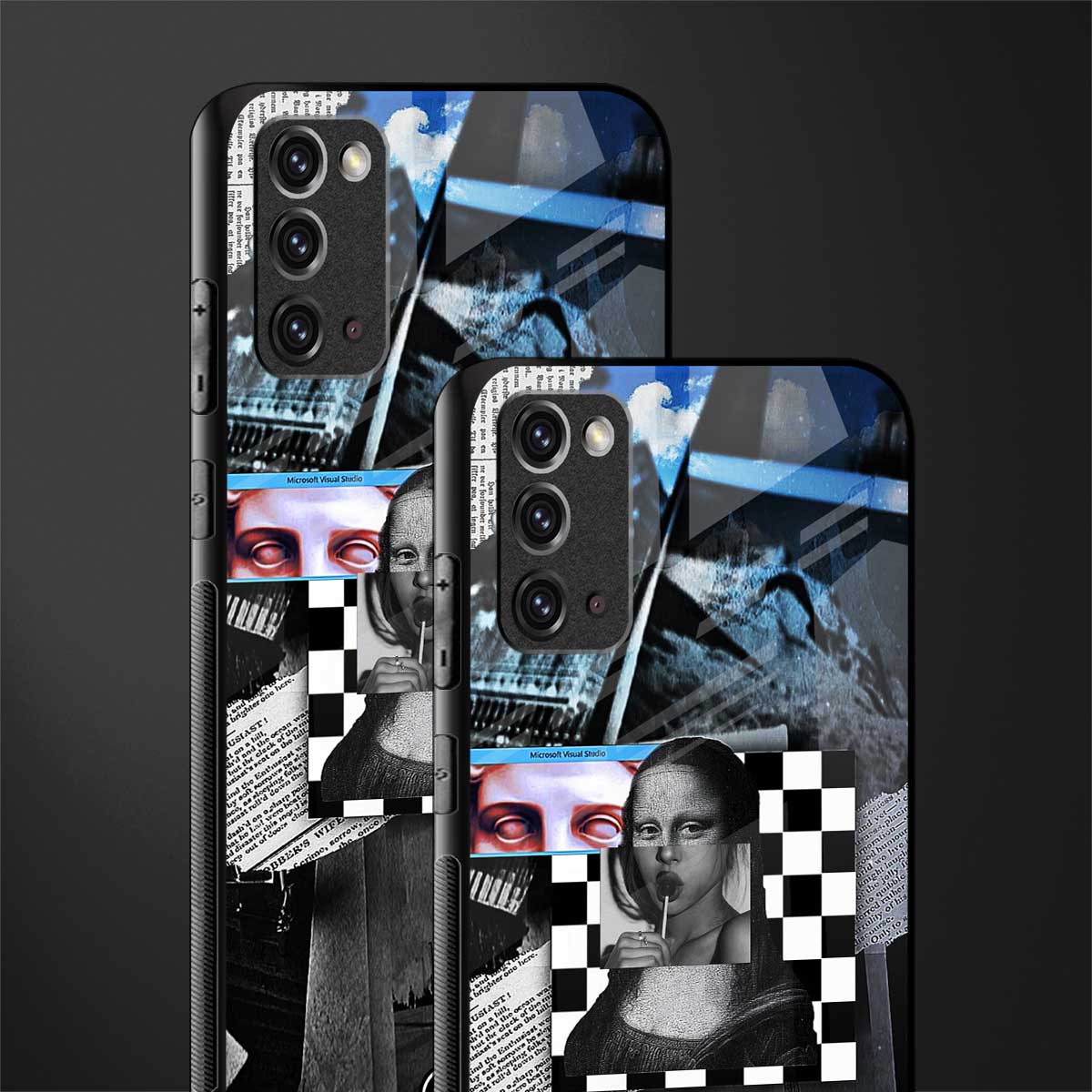 aesthetic mona lisa art for samsung note 20 image-2