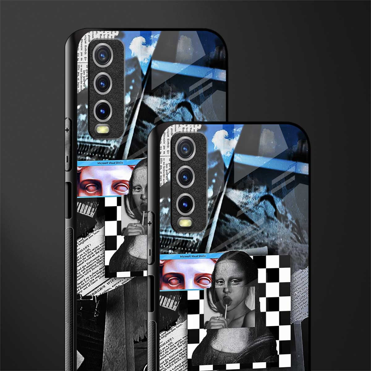 aesthetic mona lisa art for vivo y20i vivo y20t image-2