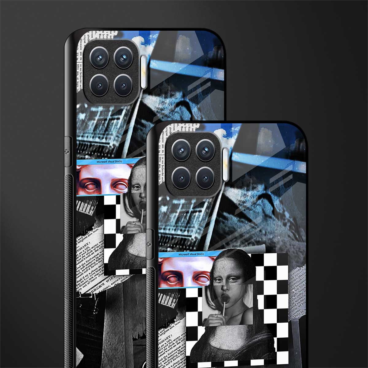 aesthetic mona lisa art for oppo f17 image-2