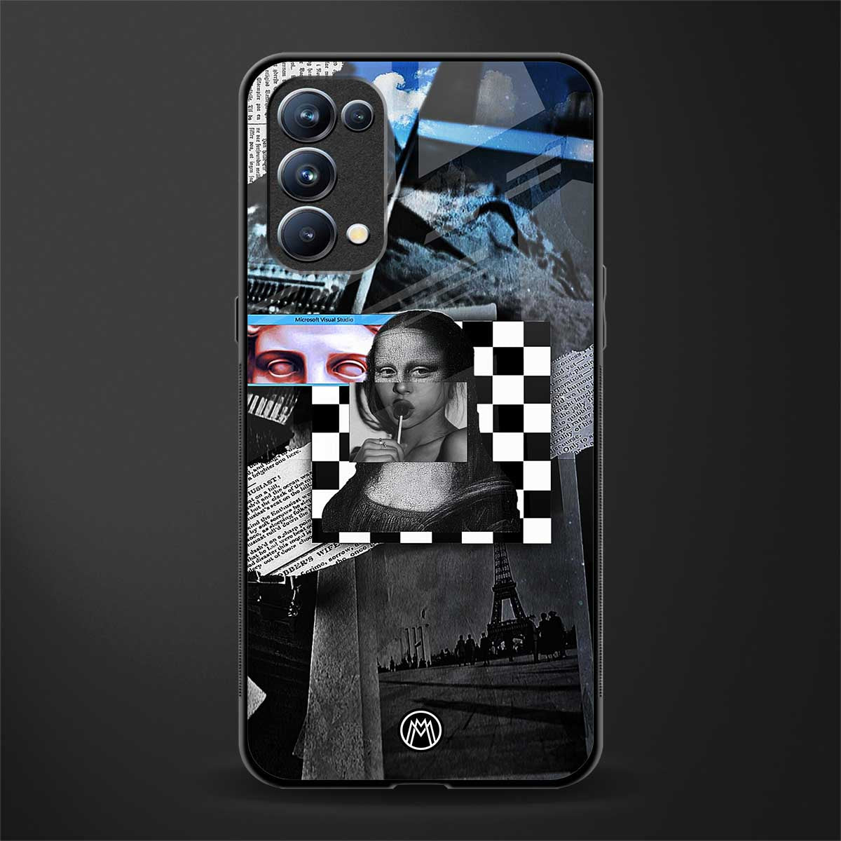 aesthetic mona lisa art for oppo reno 5 pro image