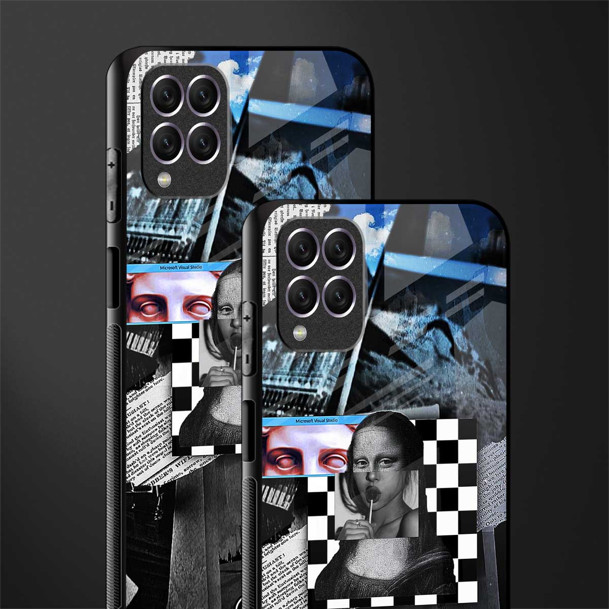 aesthetic mona lisa art for samsung galaxy f62 image-2