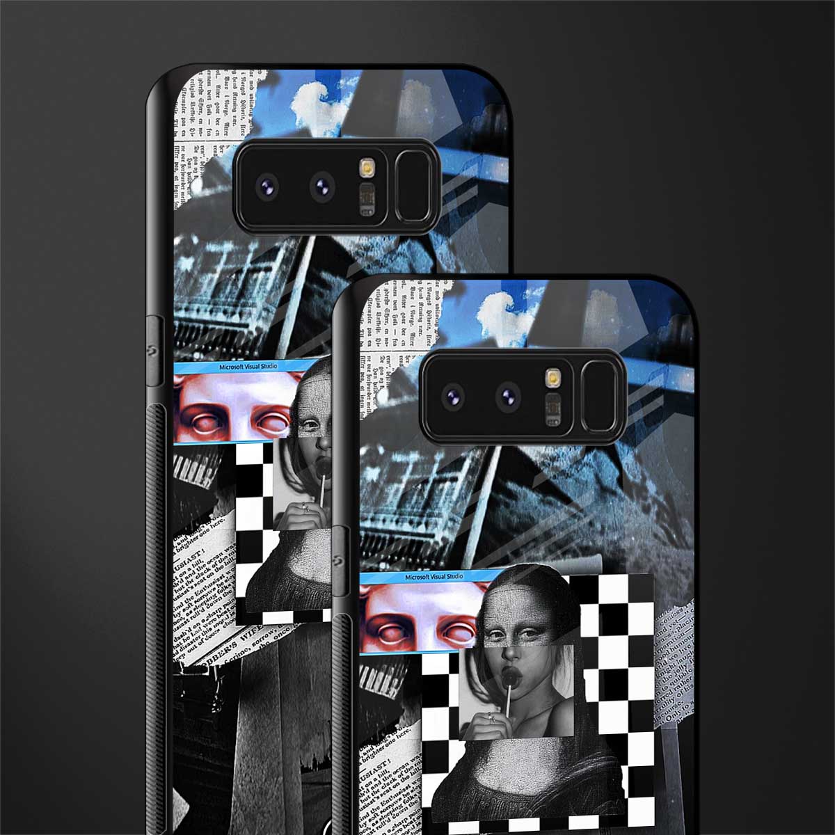 aesthetic mona lisa art for samsung galaxy note 8 image-2