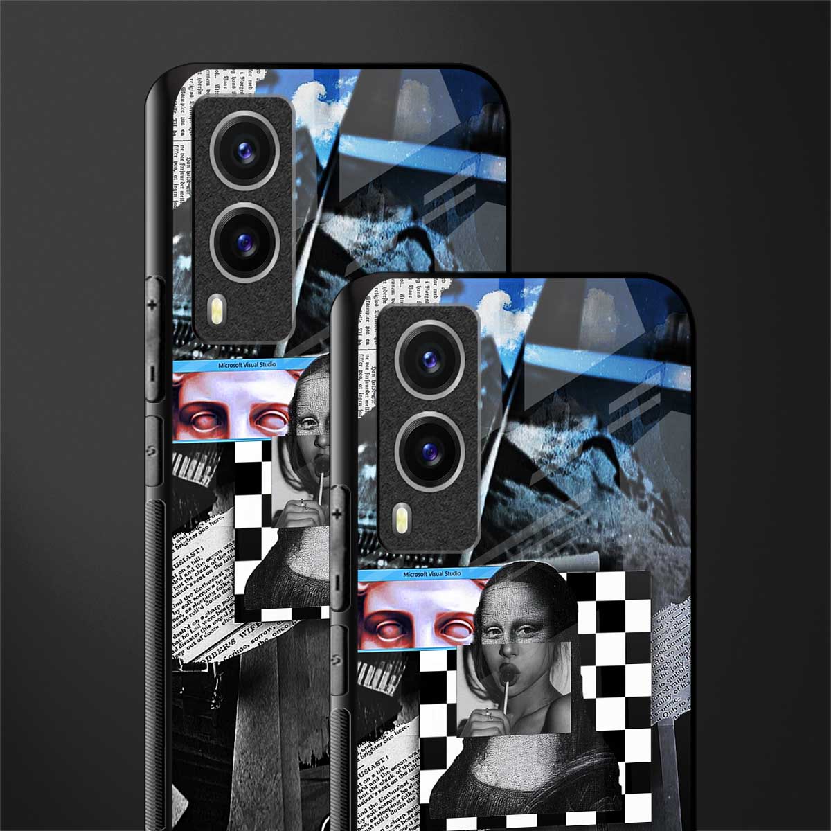 aesthetic mona lisa art for vivo v21e 5g image-2