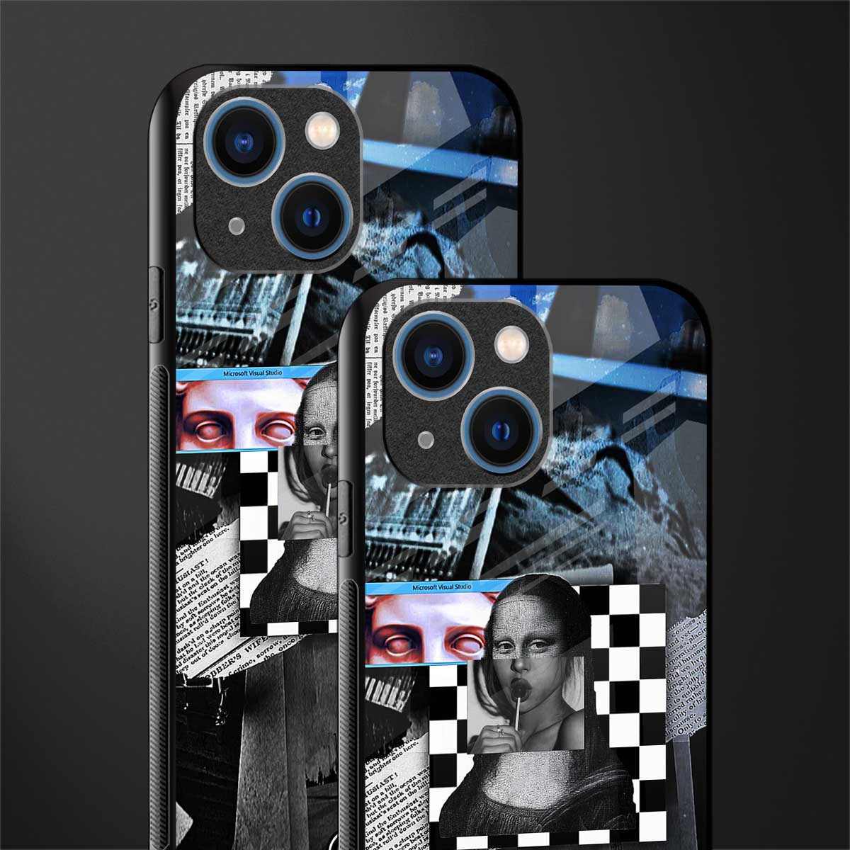 aesthetic mona lisa art for iphone 13 mini image-2