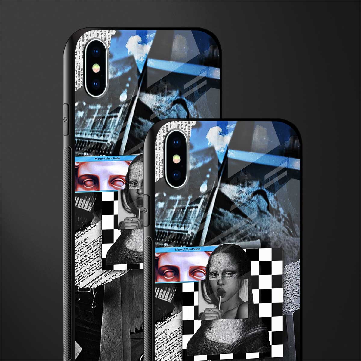 aesthetic mona lisa art for iphone xs max image-2