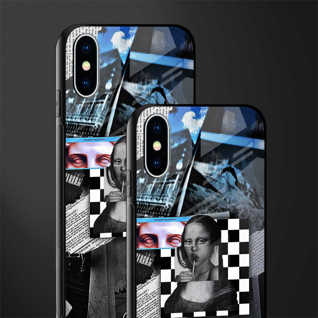 aesthetic mona lisa art for iphone xs image-2