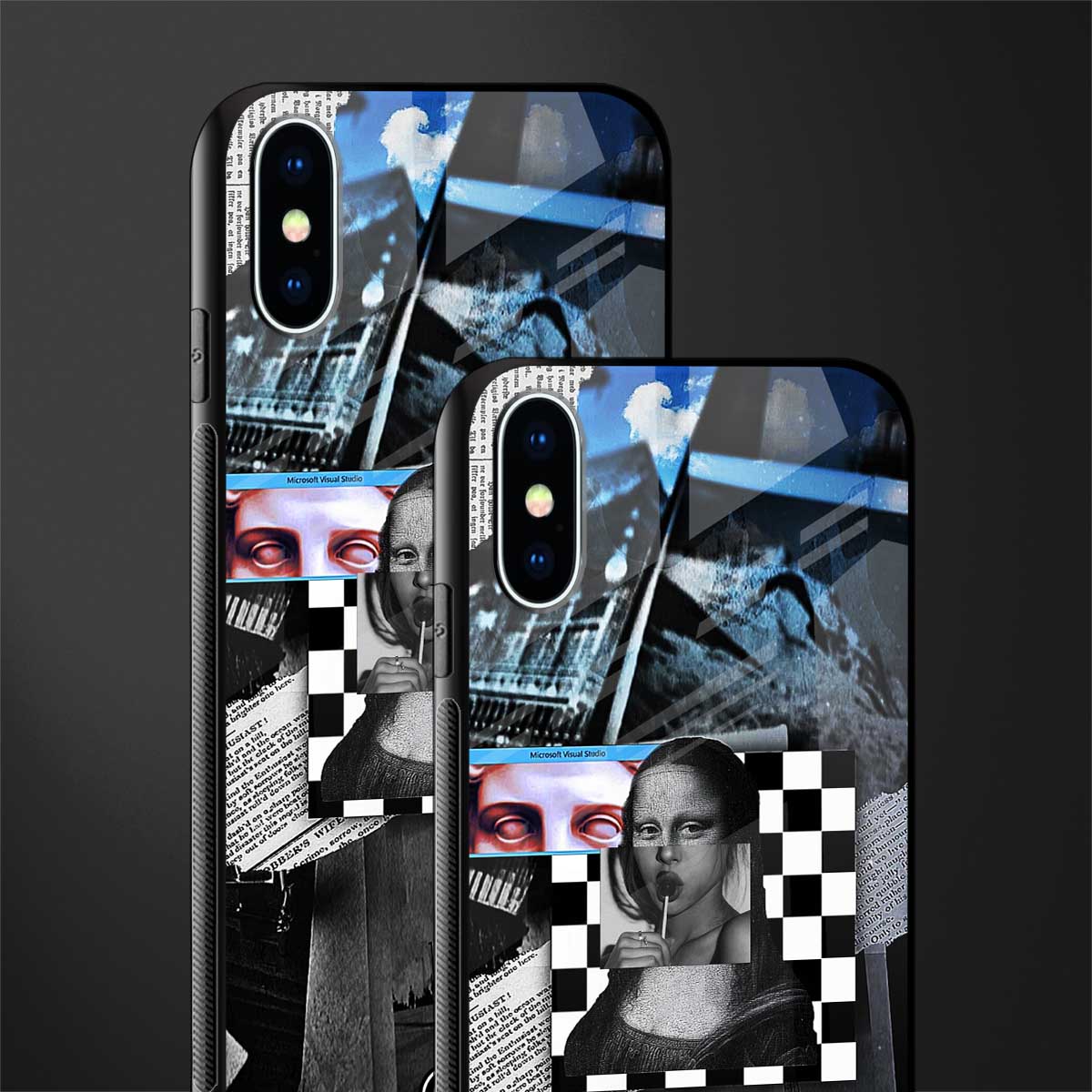 aesthetic mona lisa art for iphone xs image-2