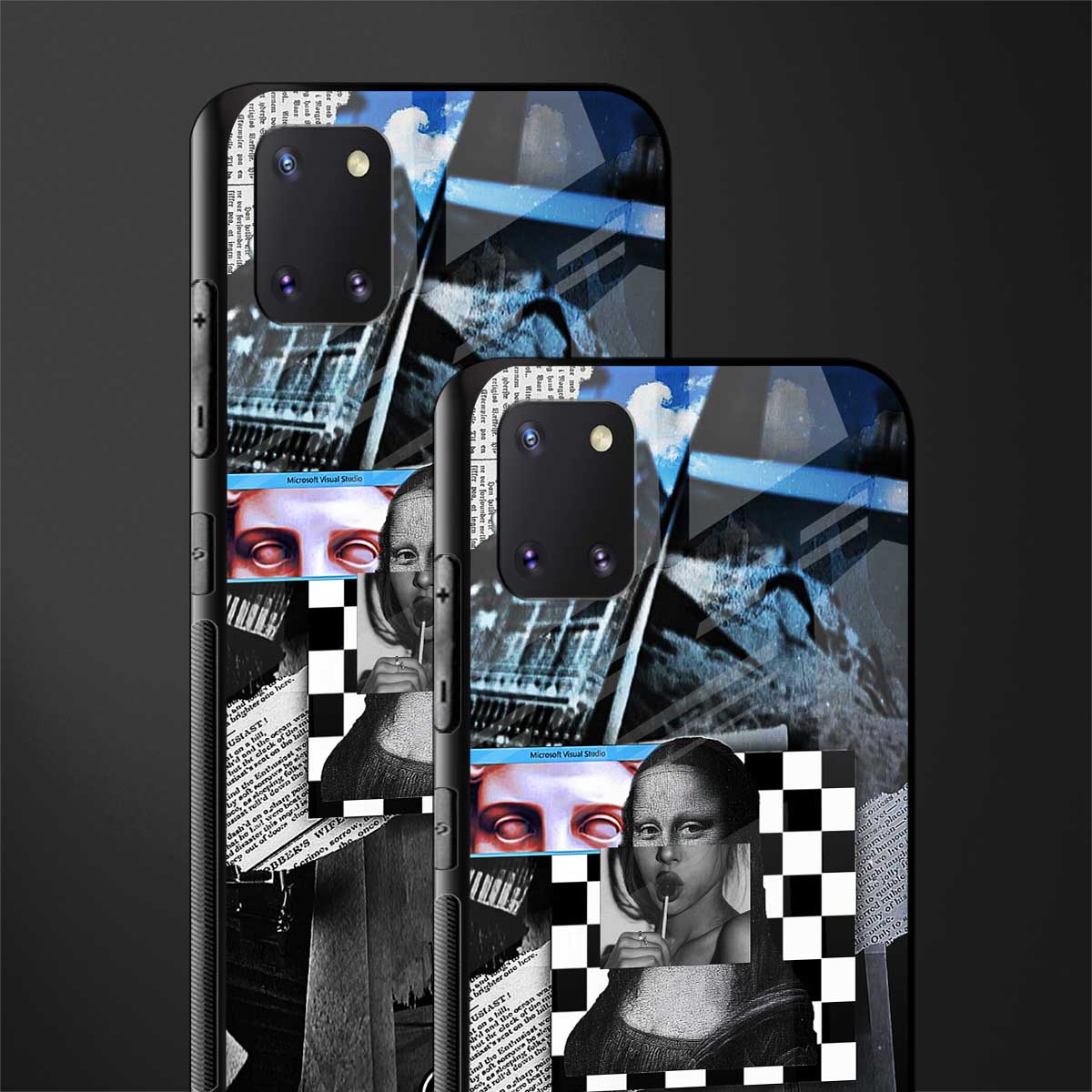 aesthetic mona lisa art for samsung a81 image-2