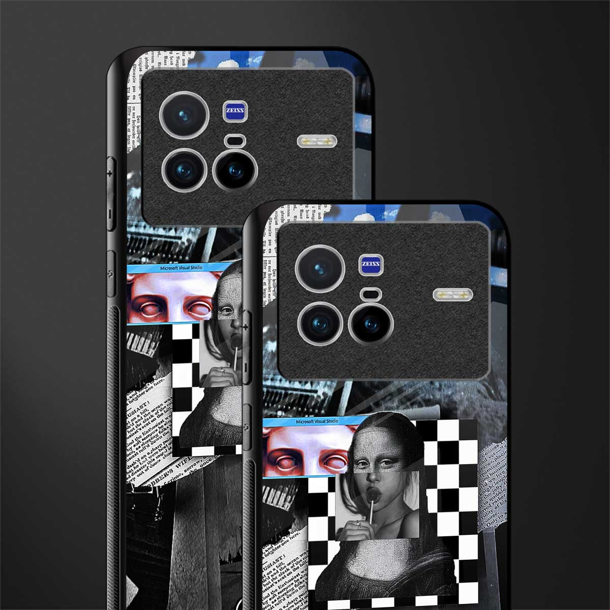 aesthetic mona lisa art for vivo x80 image-2