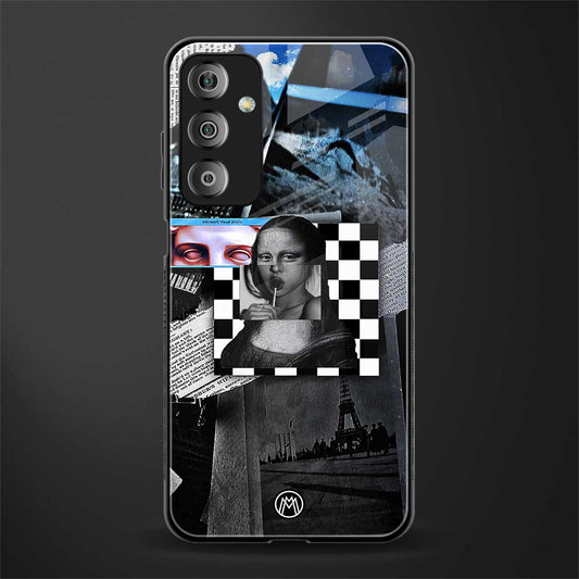 aesthetic mona lisa art back phone cover | glass case for samsung galaxy f23 5g