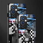aesthetic mona lisa art back phone cover | glass case for oneplus 9
