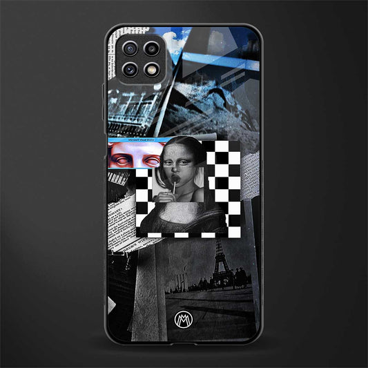 aesthetic mona lisa art back phone cover | glass case for samsung galaxy f42