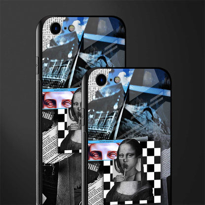 aesthetic mona lisa art for iphone se 2020 image-2