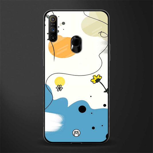 aesthetic pastel forest glass case for realme narzo 20a image