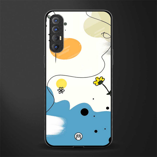 aesthetic pastel forest glass case for oppo reno 3 pro image