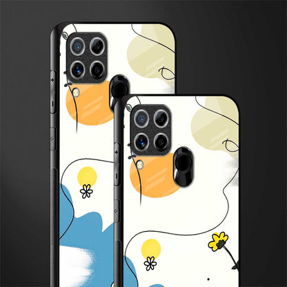 aesthetic pastel forest glass case for realme c15 image-2