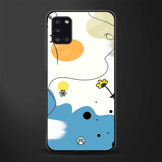 aesthetic pastel forest glass case for samsung galaxy a31 image