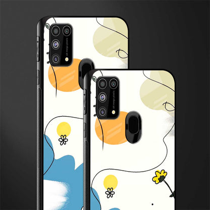 aesthetic pastel forest glass case for samsung galaxy m31 prime edition image-2