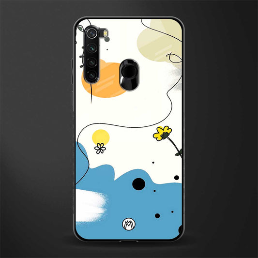 aesthetic pastel forest glass case for redmi note 8 image