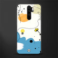 aesthetic pastel forest glass case for redmi note 8 pro image