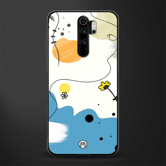 aesthetic pastel forest glass case for redmi note 8 pro image