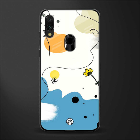 aesthetic pastel forest glass case for redmi note 7 image