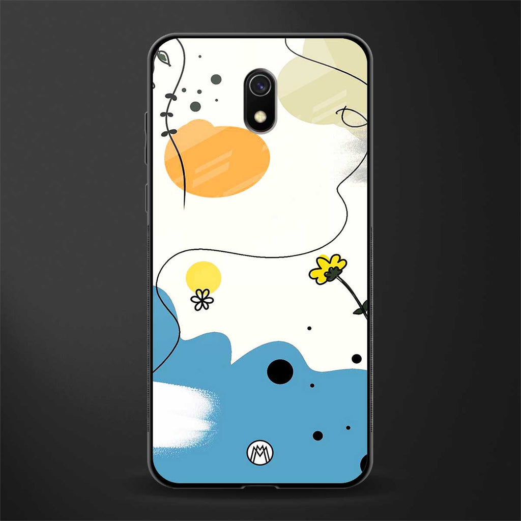 aesthetic pastel forest glass case for redmi 8a image