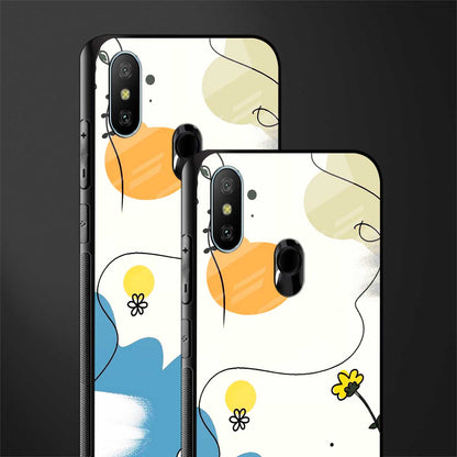 aesthetic pastel forest glass case for redmi 6 pro image-2
