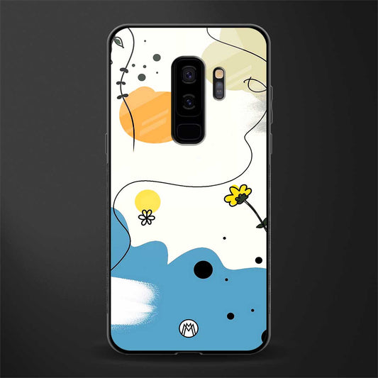 aesthetic pastel forest glass case for samsung galaxy s9 plus image