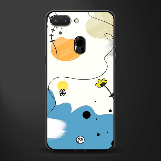 aesthetic pastel forest glass case for oppo a5 image