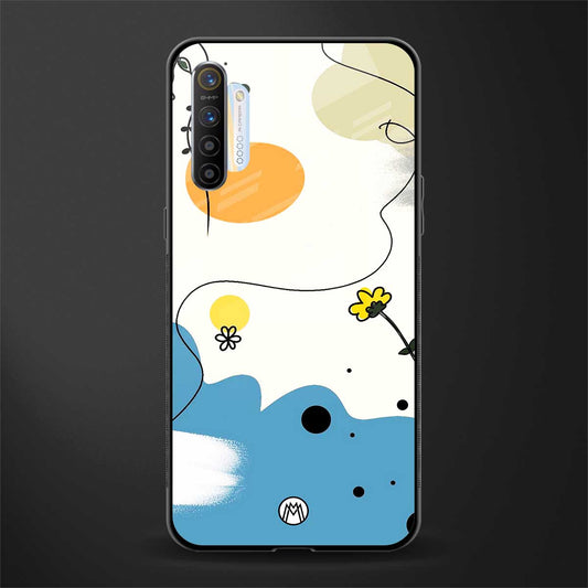aesthetic pastel forest glass case for realme xt image