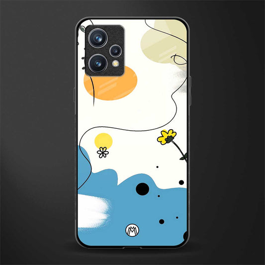 aesthetic pastel forest glass case for realme 9 pro plus 5g image