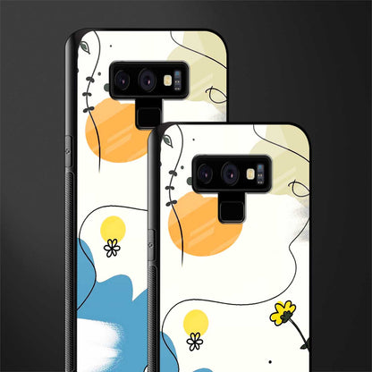 aesthetic pastel forest glass case for samsung galaxy note 9 image-2