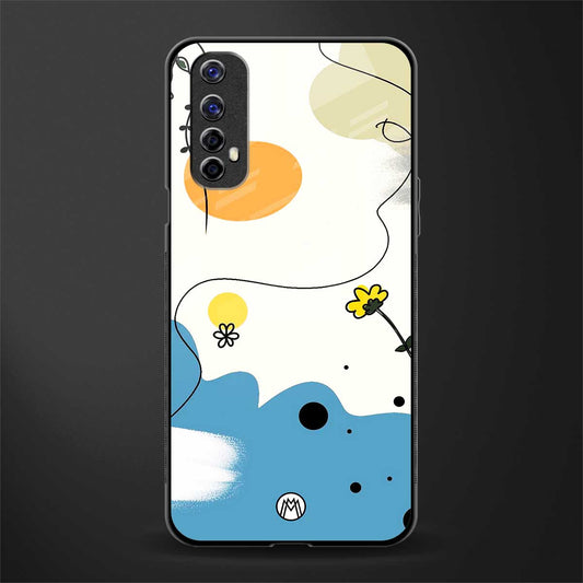 aesthetic pastel forest glass case for realme 7 image