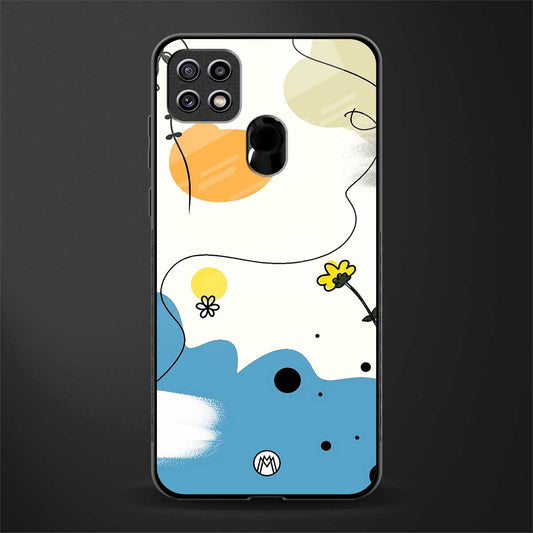 aesthetic pastel forest glass case for oppo a15 image