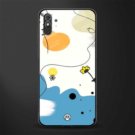 aesthetic pastel forest glass case for redmi 9a image