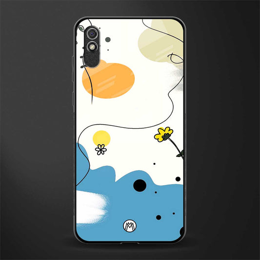 aesthetic pastel forest glass case for redmi 9i image