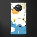 aesthetic pastel forest glass case for mi 10i image