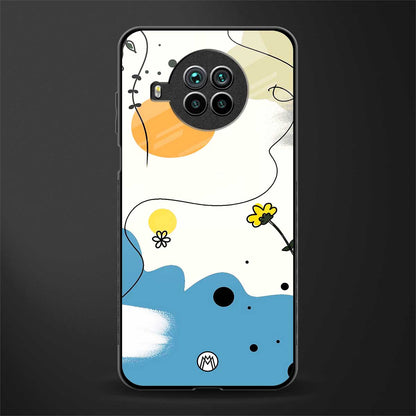 aesthetic pastel forest glass case for mi 10i image